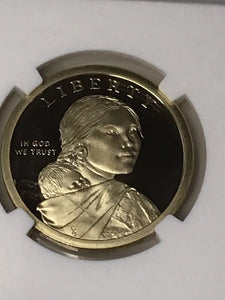 2019 S Sacagawea Dollar NGC PF70 Ultra Cameo First Day Issue ASF LABEL