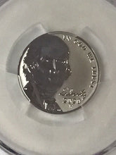 Load image into Gallery viewer, 2020-W Jefferson Nickel Reverse PR70 FDOI PCGS  Signed Jamie Franki