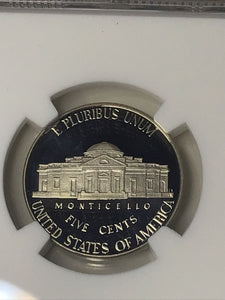 2020-W Jefferson Proof Nickel NGC PR70 Ultra Cameo First Day of Issue.