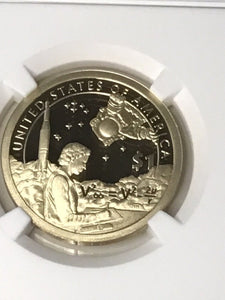 2019 S Sacagawea Dollar NGC PF70 Ultra Cameo First Day Issue ASF LABEL