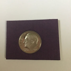 1990 S Dime clad Proof