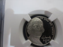 Load image into Gallery viewer, 2020 W Jefferson Nickel FIRST W Mint Proof NGC PF70 Ultra Cameo Early Release - First-American-Modern-Coins