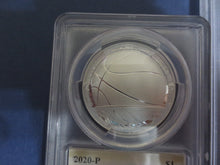 Load image into Gallery viewer, 2020-P $1 Proof Silver Basketball Hall Of Fame PR70 PCGS FDOI Byron Scott 1 of 24 with COA Slab - First-American-Modern-Coins