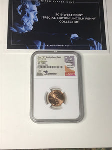 2019 W Lincoln Cent NGC MS70RD First Release Rare live Mercanti Signed West Point Mint