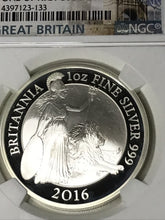 Load image into Gallery viewer, 2016 2 Pound BRITANNIA PF70 Ultra Cameo - ONE OF First 500 Struck