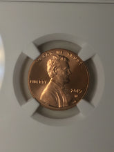 Load image into Gallery viewer, 2019 W Lincoln Cent NGC MS70RD First Release Rare live Mercanti Signed West Point Mint