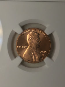 2019 W Lincoln Cent NGC MS70RD First Release Rare live Mercanti Signed West Point Mint