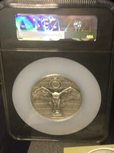 Load image into Gallery viewer, 2022 Niue $10 5-oz Silver Eye of Providence Ultra High Relief Gilt Antiqued Coin NGC MS70 First Day of Issue