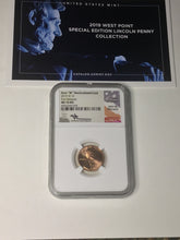 Load image into Gallery viewer, 2019 W Lincoln Cent NGC MS70RD First Release Rare live Mercanti Signed West Point Mint