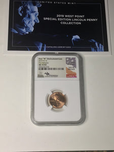 2019 W Lincoln Cent NGC MS70RD First Release Rare live Mercanti Signed West Point Mint