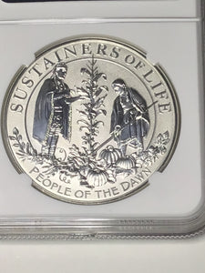 2020 W Silver Mayflower Voyage NGC PF70 Reverse Proof FIRST RELEASE
