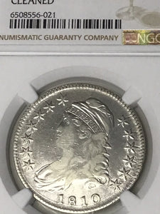 1810 Capped Bust Half Dollar, NGC XF