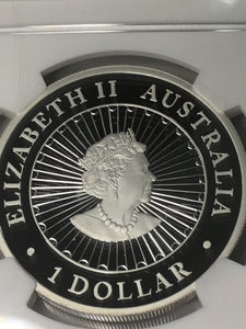 2021 Australia OPAL LUNAR Year the Mouse 1 oz Silver Proof NGC PF70 First Release