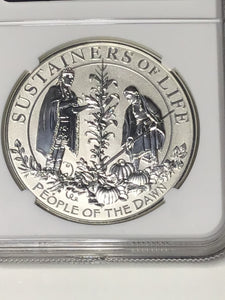 2020 W Silver Mayflower Voyage NGC PF70 Reverse Proof FIRST RELEASE
