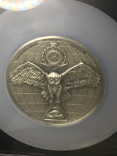 Load image into Gallery viewer, 2022 Niue $10 5-oz Silver Eye of Providence Ultra High Relief Gilt Antiqued Coin NGC MS70 First Day of Issue