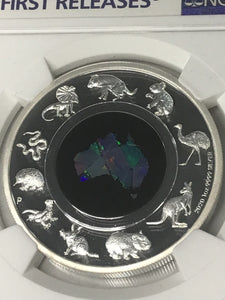 2020 Australia Great Southern Land Opal 1oz Silver Proof NGC PF70 First Release