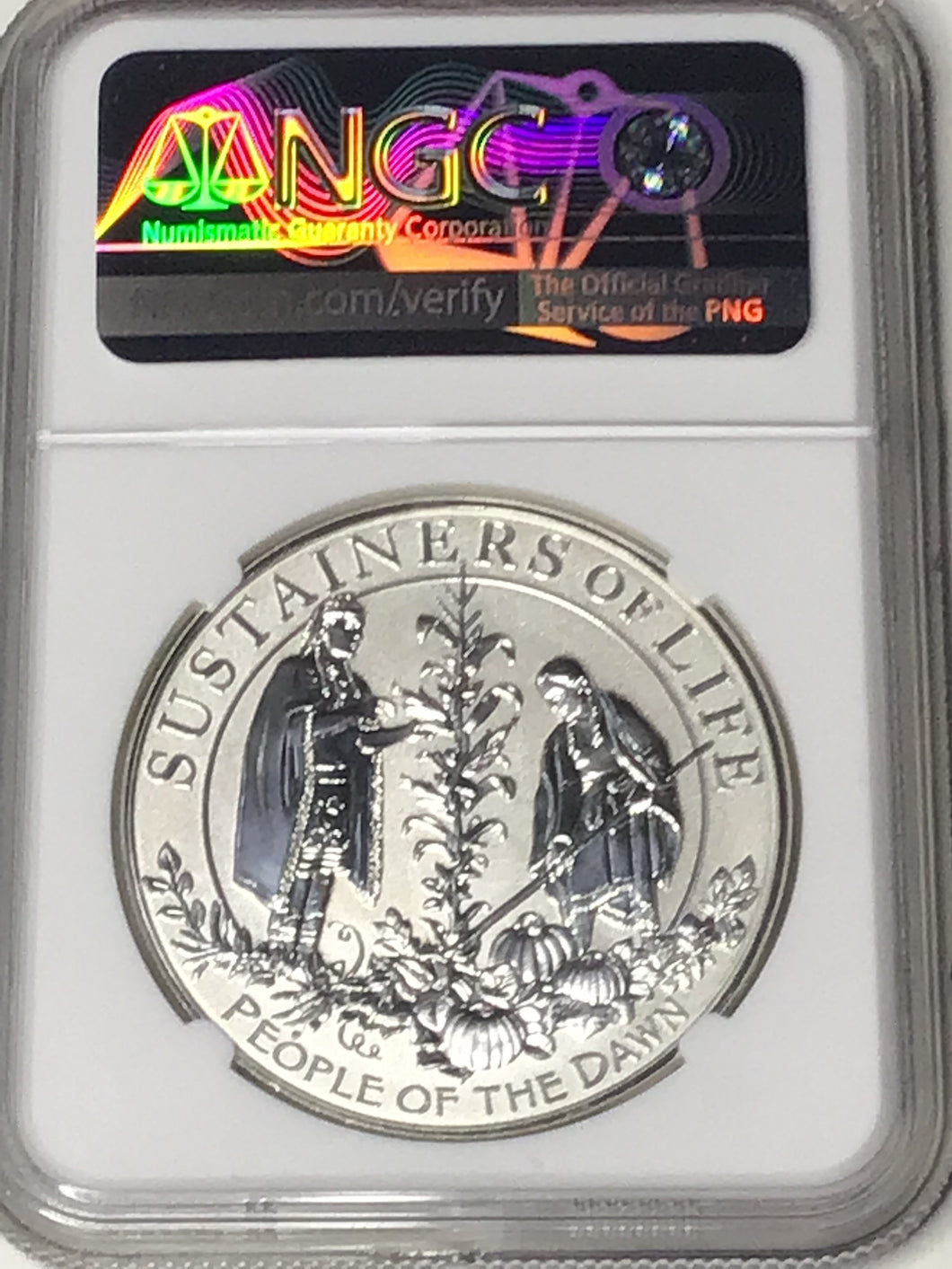 2020 W Silver Mayflower Voyage NGC PF70 Reverse Proof FIRST RELEASE